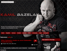 Tablet Screenshot of kamilbazelak.pl